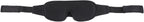 FRCOLOR 3D Breathable Sleep Eyeshade Mask, Black Medium Size Eye Cover Blindfold for Travel and Rest
