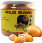 300 Grams of Pure Premium Golden Thai Palm Sugar: Natural Sweetener, Ingridient for Southeast Asian Cuisine , Perfect for Thai Desserts, Indonesian Delicacies, Malaysian Dishes, Vietnamese Culinary, and More.