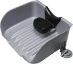Portable Shampoo Basin Hair Wash - Kaleurrier Hair Washing Station Shampoo Tray for use at Home for Sink Bathtub - Tear-free Rinser for Baby Toddler Kids Elderly Bedridden Disabled Patient(Grey)