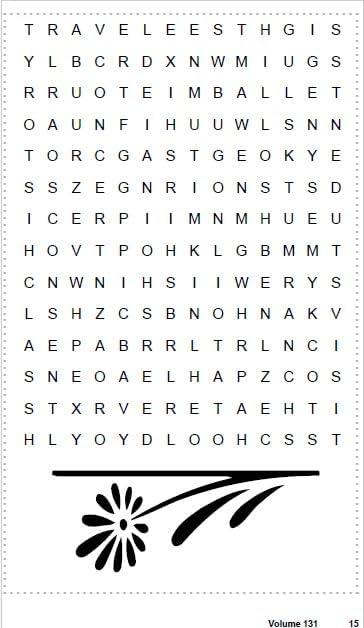 Woman's Day Word-Finds Word Search Puzzle Book