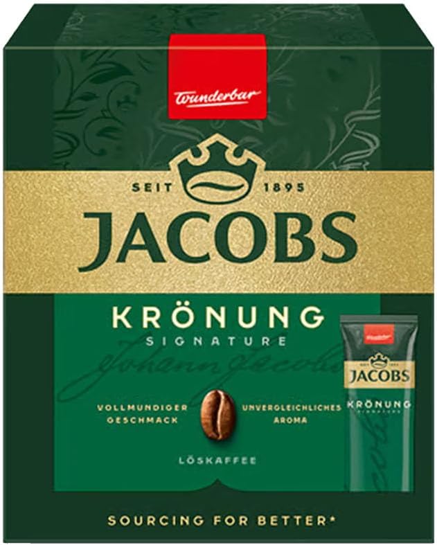 Jacobs Kronung Instant Coffee Sticks 50ct