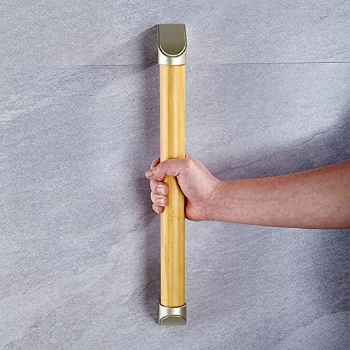 Wooden Safety Bath Grab Bar, Bath Tub Towel Rail Handrail with Non-Slip Texture Handle, Balance Handrail Shower Assist, for Seniors, Disabled, Elderly, Handicap (13/17/22inch)