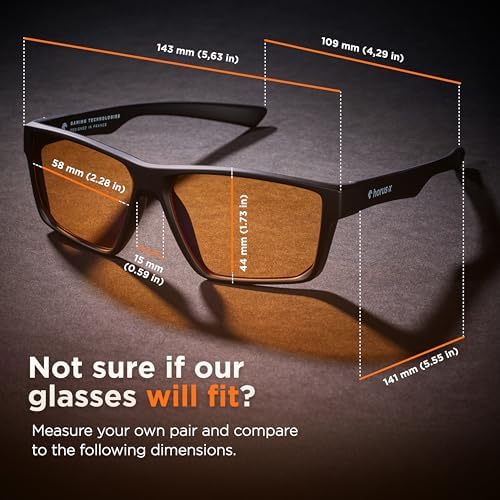 Horus X • Blue Light Glasses Men Women | Blue Light Blocking Glasses for Screen Anti-Fatigue Eye Migraine