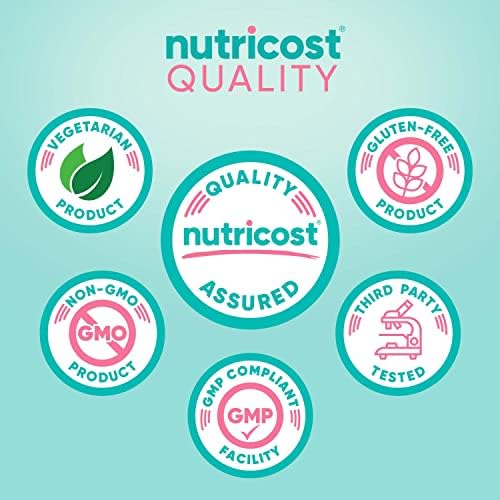 Nutricost Folic Acid for Women (Vitamin B9) 1200 mcg, 120 Capsules, with B12 and Biotin, Veggie Caps, Non-GMO & Gluten Free