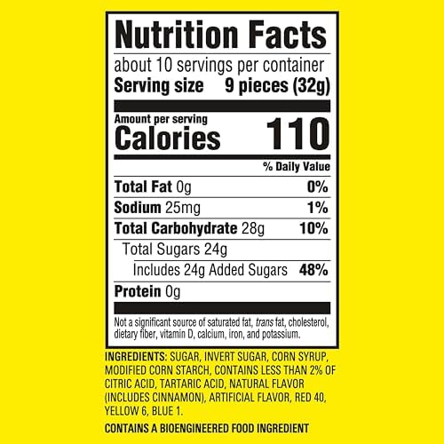 SOUR PATCH KIDS Fruits Tropical Mix Soft & Chewy Gummy Candy, Share Size, 11.11 oz