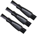 HQRP 3-Pack Cleaning Brush Compatible with Braun Silk-epil 9 Skinspa 9-961V, 7 7-561 Wet & Dry, 3-170, 3-3270, 7 7-521, 9 9-941, 5-185, 5-511 Epilator