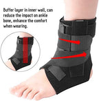 Agatige Ankle Brace, Adjustable Ankle Joint Support Varus Valgus Corrector Protection Brace for Drop Foot Orthotic, Sprained Ankle, Achilles, Tendon, Sprain, Injury Recovery