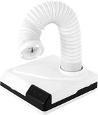 Dentistry Vacuum Cleaner, 60W Powerful Electric Dental Vacuum Cleaner Dust Collector Extractor Polishing Dust Suction Machine, Portable Dust Suction Machine for Polishing US Stock (White)