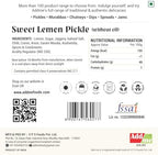Add me Lemon Pickle 200gm Home Made khatta meetha Nimbu Ka achar Without Oil Glass Jar