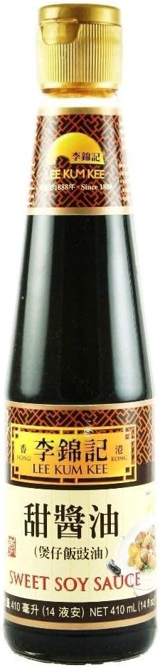 Lee Kum Kee Sweet Soy Sauce, 14-Ounce Glass Bottles (Pack of 3)