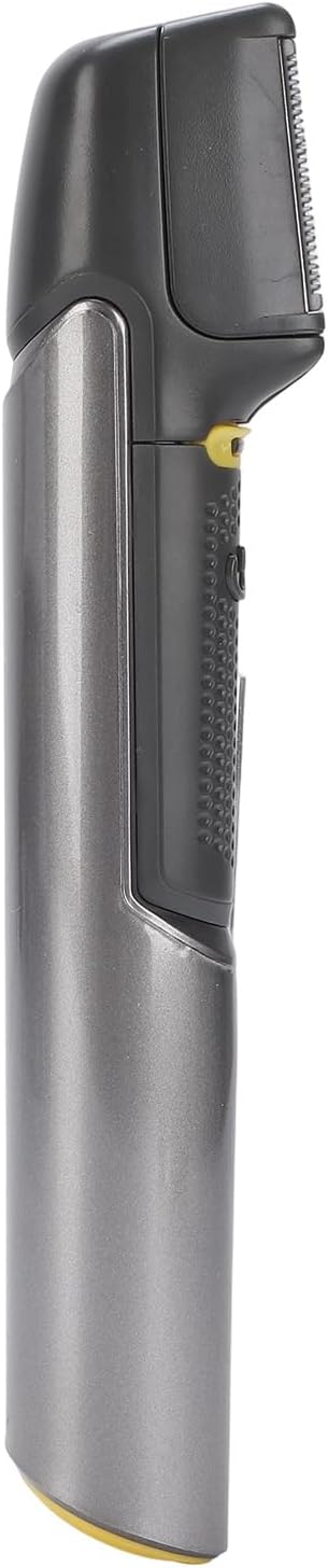 Brrnoo Body Hair Trimmer, Rechargeable Electric Trimmer with Extendable 2 Inch Arm and 5 Detachable Combs, with USB Cable and Cleaning Brush, for Men Beard Face Chest Legs Sensitive