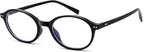 Pro Acme Blue Light Blocking Glasses for Women, Retro Oval Eyeglasses, Blue Light Blocker for Gaming/Computer/Screen/TV