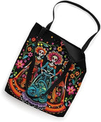 Day of the Dead Sugar Skull Three Women Mexican Festival Tote Bag