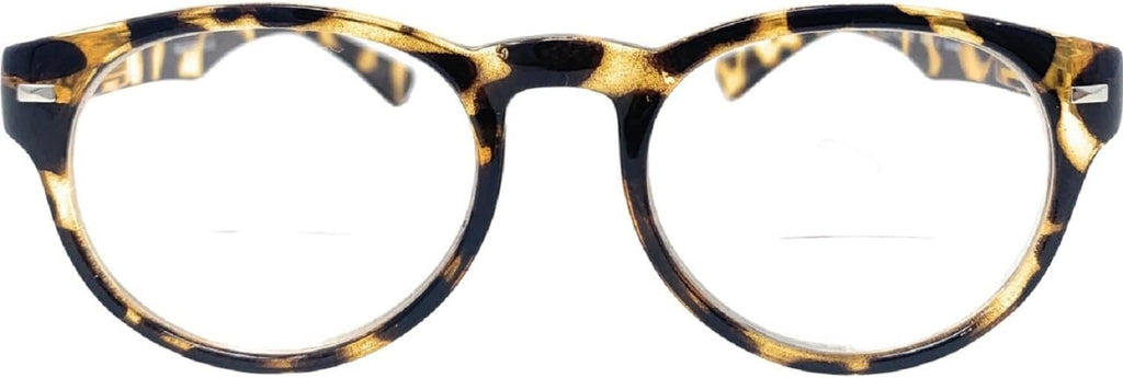 The Prepster, Classic Round Style Bifocal Reading Glasses, Bifocal Readers
