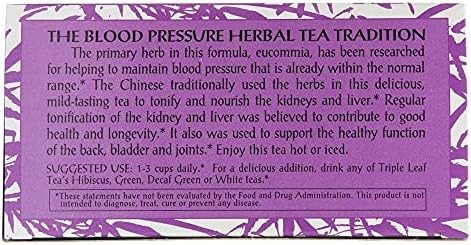 Triple Leaf Tea Blood Pressure