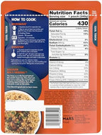 BEN'S ORIGINAL Risotto Creamy Mushroom Flavored Rice, Easy Dinner Side, 8.5 oz Pouch (Pack of 12)