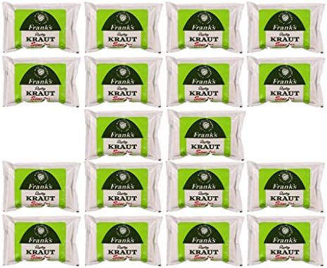 Franks Kraut - Single Serve - Kosher - 1.5 Ounce - Case of 18