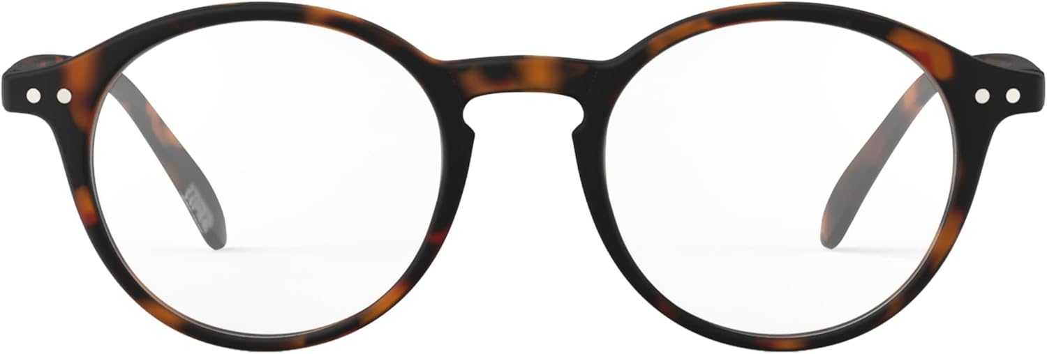 IZIPIZI READING #D Reading Glasses for Women and Men – Round Eye Glasses with Anti-Scratch Lenses, Lightweight Fashion Frame