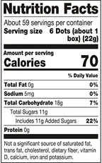 DOTS Individually Wrapped Candy - Original Gummy Candy 55 ct Mini Candy Boxes - Flavors Cherry, Lime, Orange, Lemon & Strawberry - Gluten Free, Kosher & Peanut Free Gumdrops