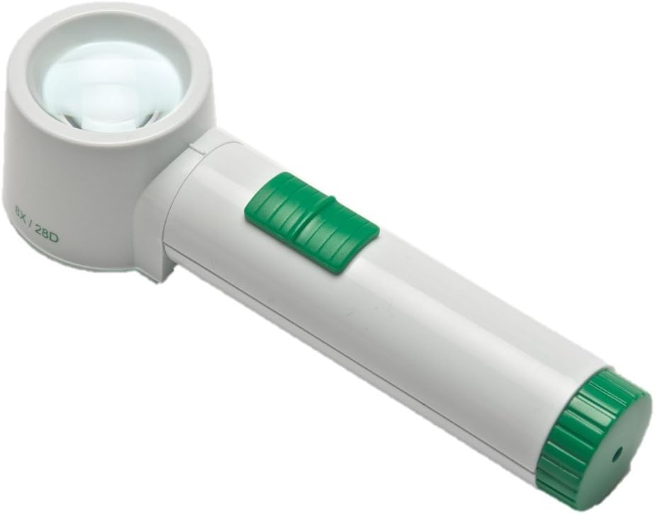 LS&S Super Bright Stand Magnifier 8X