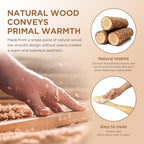 Wooden Foot Massager Roller for Plantar Fasciitis Relief & Neuropathy, Foot Reflexology Acupressure, Deep Tissue Fascia Release, Calf Stretcher, Arch Heel Pain Relief, Portable,Gift for Mother
