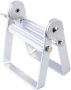 Metal Tube Squeezer Tool, Toothpaste Dispenser Roller for Cosmetics Paint Hand Cream, Silver