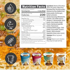 KLDSCP Protein Ramen Instant Noodles Soup “Spicy” Beef Flavor, 32g High Plant-Based Protein, 12 Packs, Non-Fried, Vegan, Low Fat, Non-GMO, Egg & Dairy Free, Healthy Asian Meal