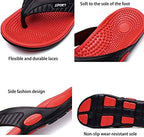 HSQMA Acupressure Reflexology Massage Slippers Sandals Slippers for Men, Relieve Plantar Stress Acupressure Relaxation Foot Beach Flats Shoes Slip On Open Toe Indoor Outdoor