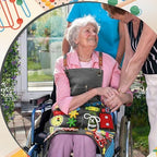 Fidget Apron for Elderly Fidget Blanket for Dementia Alzheimer's Therapy Activity Apron Anxiety Relief supplies(Grey)