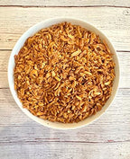Fried Garlic | 100% Natural (Non-GMO) | Gluten Free | KETO Friendly | No Sodium | Low Carb | Resealable Bag | 8oz | By Nawabi Life