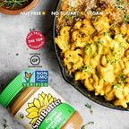 SunButter Organic Sunflower Seed Butter, 16 oz (6 Pack of 6) - Nut Free Spread with 7g Plant-Based Protein, Roasted Rich & Savory Flavor, Smooth Texture, Vegan, Kosher & Non-GMO