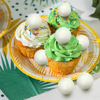 Golf Ball Cake Topper Decorations Mini Golf Ball CupCake Decorations for Golf Sport Birthday Supplies (Style 03)