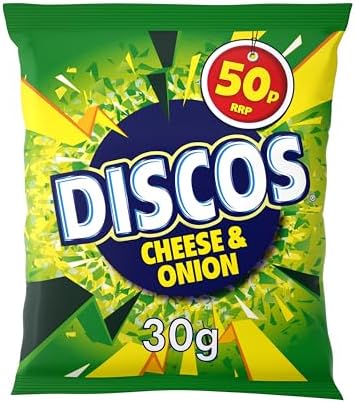 Discos Cheese & Onion Flavour 30 x 30g PMP