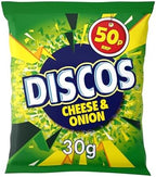Discos Cheese & Onion Flavour 30 x 30g PMP