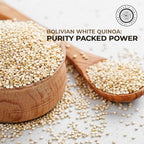 Pride Of India Natural White Royal Quinoa | Superior Grade Whole Grain, 3 lbs Jar | Rich in Bold Flavor & High in Plant Protein | Premium Whole Quinoa Superfood