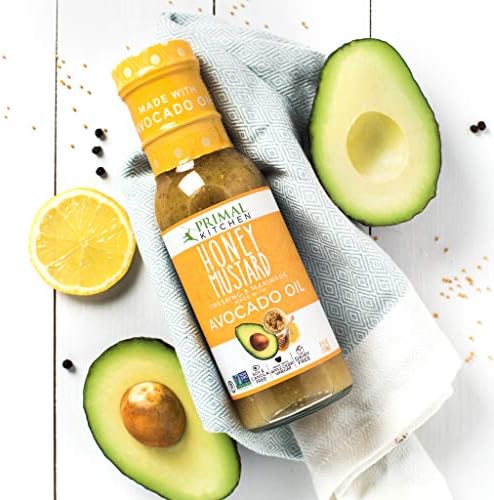 Primal Kitchen Ranch, Greek, and Honey Mustard Salad Dressing & Marinade Variety Pack made with Avocado Oil