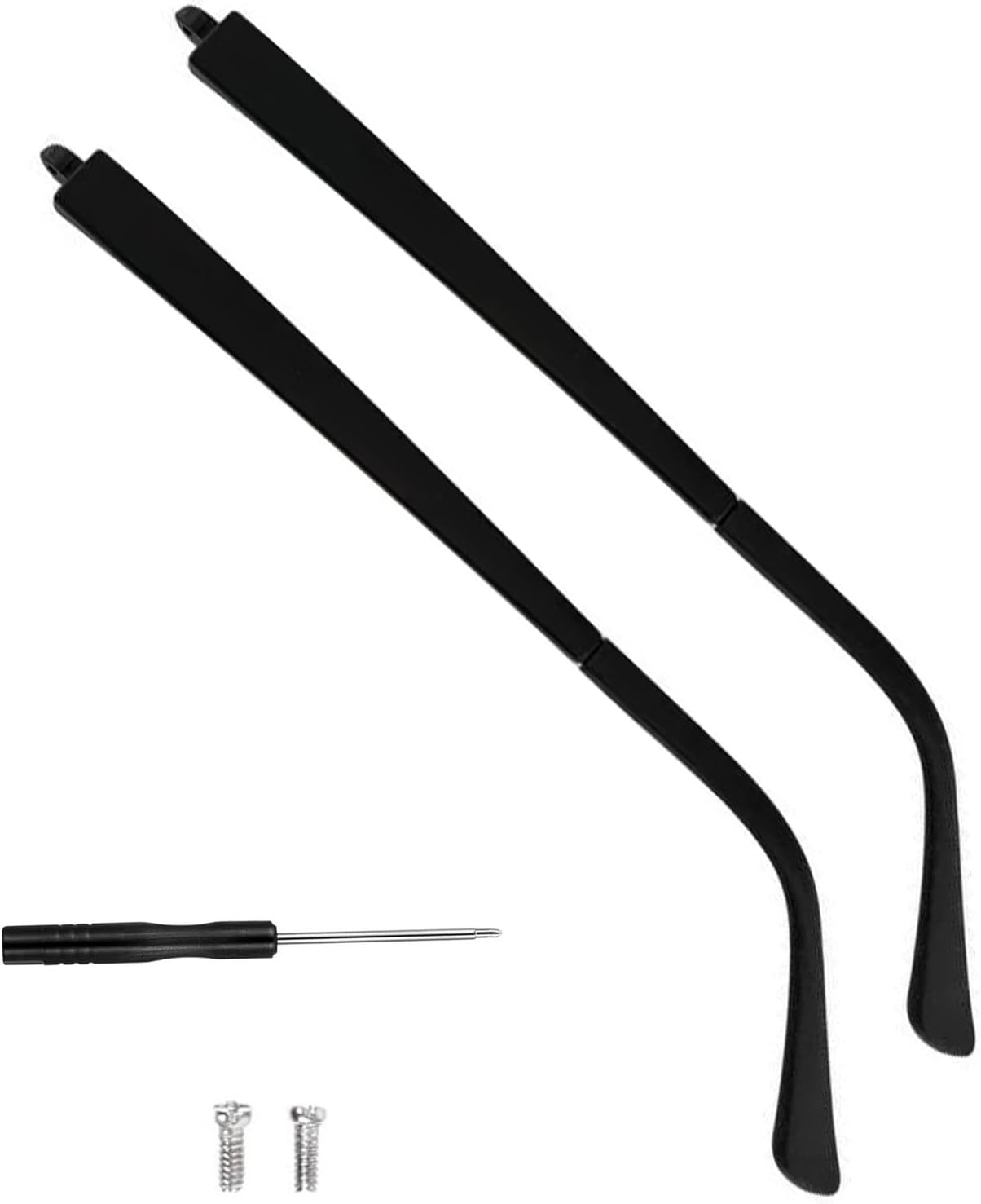 Glasses Replacement Temple, TR90 Eyeglass Arms Legs Replacement, Glasses Repair Kit Universal, DIY Temples
