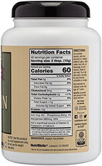 NutriBiotic Certified Organic Plain Rice Protein, 21 Ounce | Low Carbohydrate Vegan Protein Powder | Raw, Certified Kosher & Keto Friendly | Made Without Chemicals, GMOs & Gluten | Easy to Digest