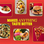 FLYBYJING Original Sichuan Chili Crisp: Premium Chili Oil w/Crunchy Garlic and Shallots - Spicy, Savory, Vegan, Sugar Free Hot Sauce - Good on Noodles, Proteins, Veggies & Everything, 6oz (Pack of 1)