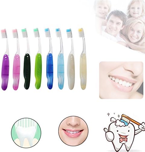 1pc Foldable Soft Hair Portable Toothbrush Travel Camping Hiking Outdoor