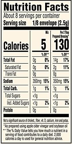 Good Seasons Garlic & Herb Dressing & Recipe Mix, 0.75 OZ