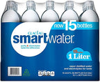 Glaceau SmartWater Water (1 L bottles, 15 Pack)