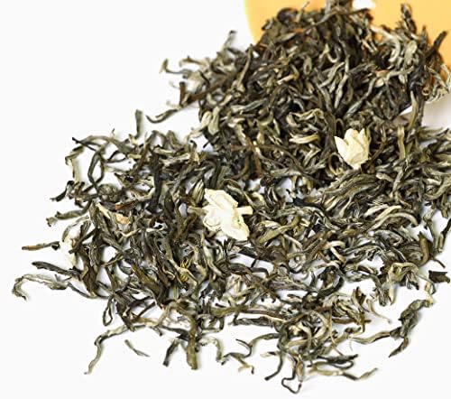 GOARTEA Jasmine Tea - 2Pcs 250g / Total 17.6oz Nonpareil Supreme Grade - Jasmine Green Tea Loose Leaf - Chinese Fujian Moli Yinhao