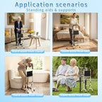 Stand Assist Aid for Elderly from Chair Couch Standing Aids & Supports Walking Cane Adjustable Cane, Mobility Aids Tool Help get up for Seniors Toilet Bathroom