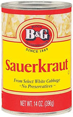 B&G Sauerkraut, 14.4 Ounce Can