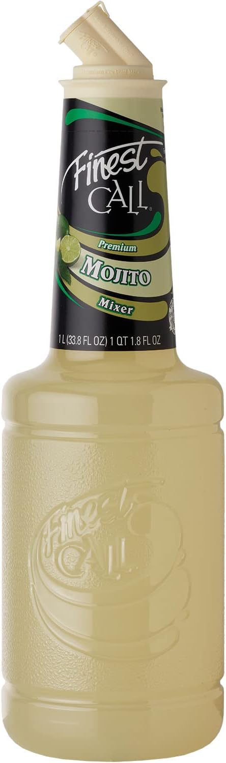 Finest Call Premium Mojito Drink Mix, 1 Liter Bottle (33.8 Fl Oz)