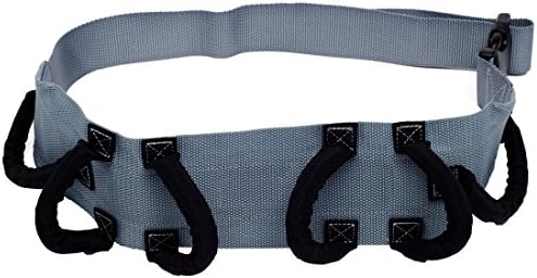 Patient Aid Gait Belt with Padded Handles & Quick Release Buckle - Long Strap Easy Transfer Lift Assist Strap for Elderly, Physical Therapy, Rehabilitation - Nursing Waist Sling Lift Belts for Elderly