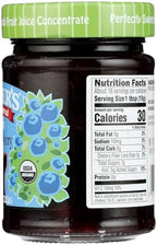 Crofter's Just Fruit Spread - Organic Blueberry 10 oz Jar