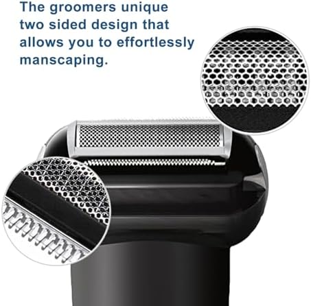 BG5000 Replacement Heads for Philips Norelco Bodygroom Trimmer Foil, Compatible With Philips Norelco BG2000 Replacement Heads, Baldes for BG2000/40 Shaver, 3 Pack