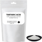 Tartaric Acid Food Grade - 2 Oz (56.7 g) - Used In Making Wine Cider Mead Beer Baking - Sold by CAPYBARA Distributors Inc.